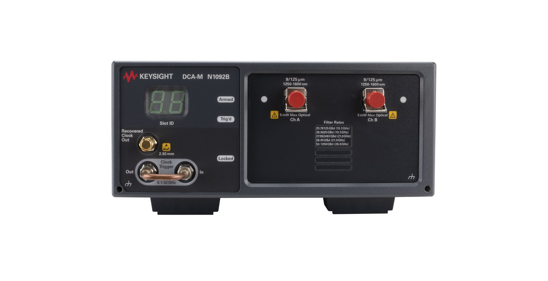 KEYSIGHT N1092B 2 光通道采樣示波器（光通道 - 3dB 帶寬典型值 28GHz）