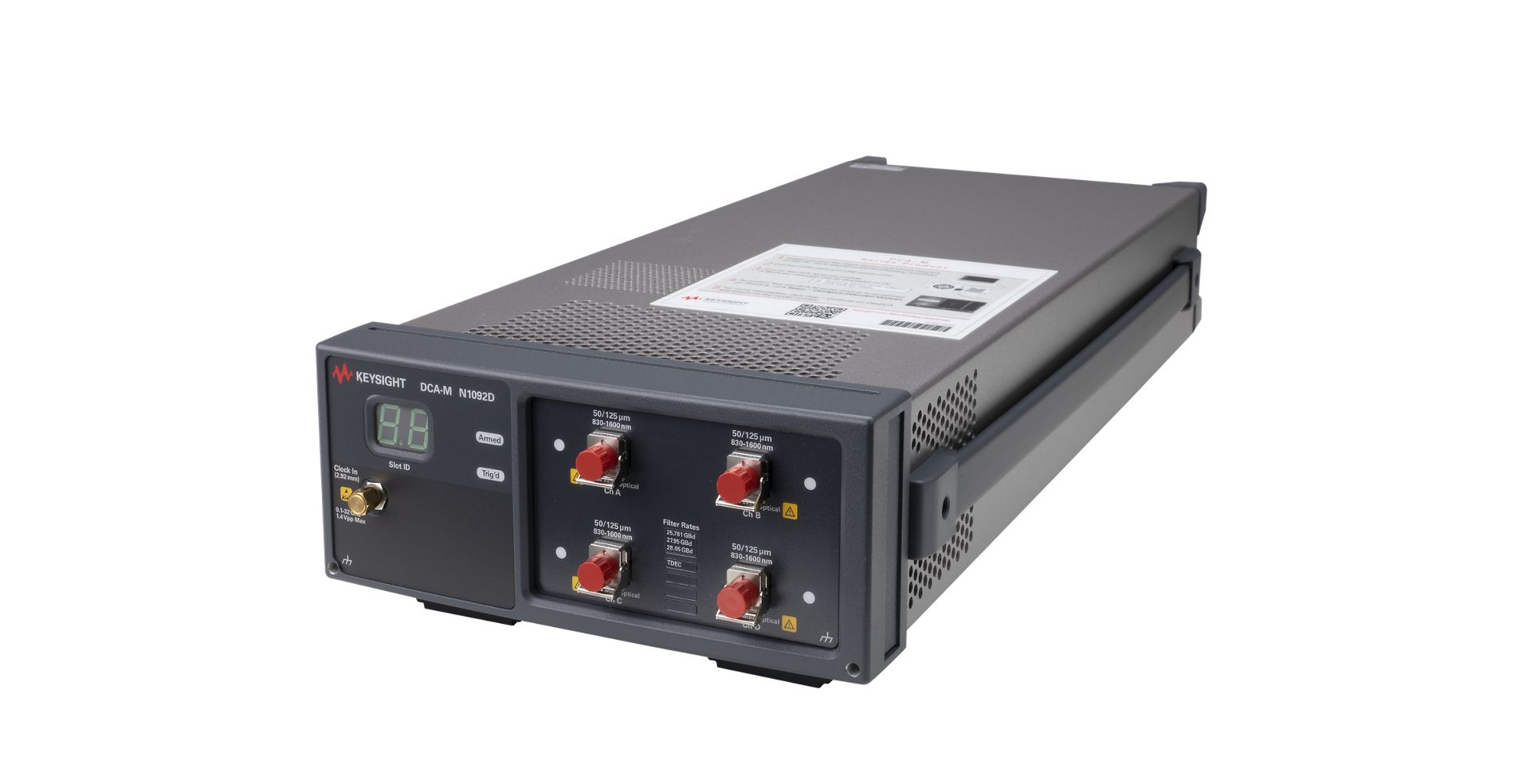 KEYSIGHT N1092D 4 通道單光通道采樣示波器（選件 40A，帶寬＞40GHz）