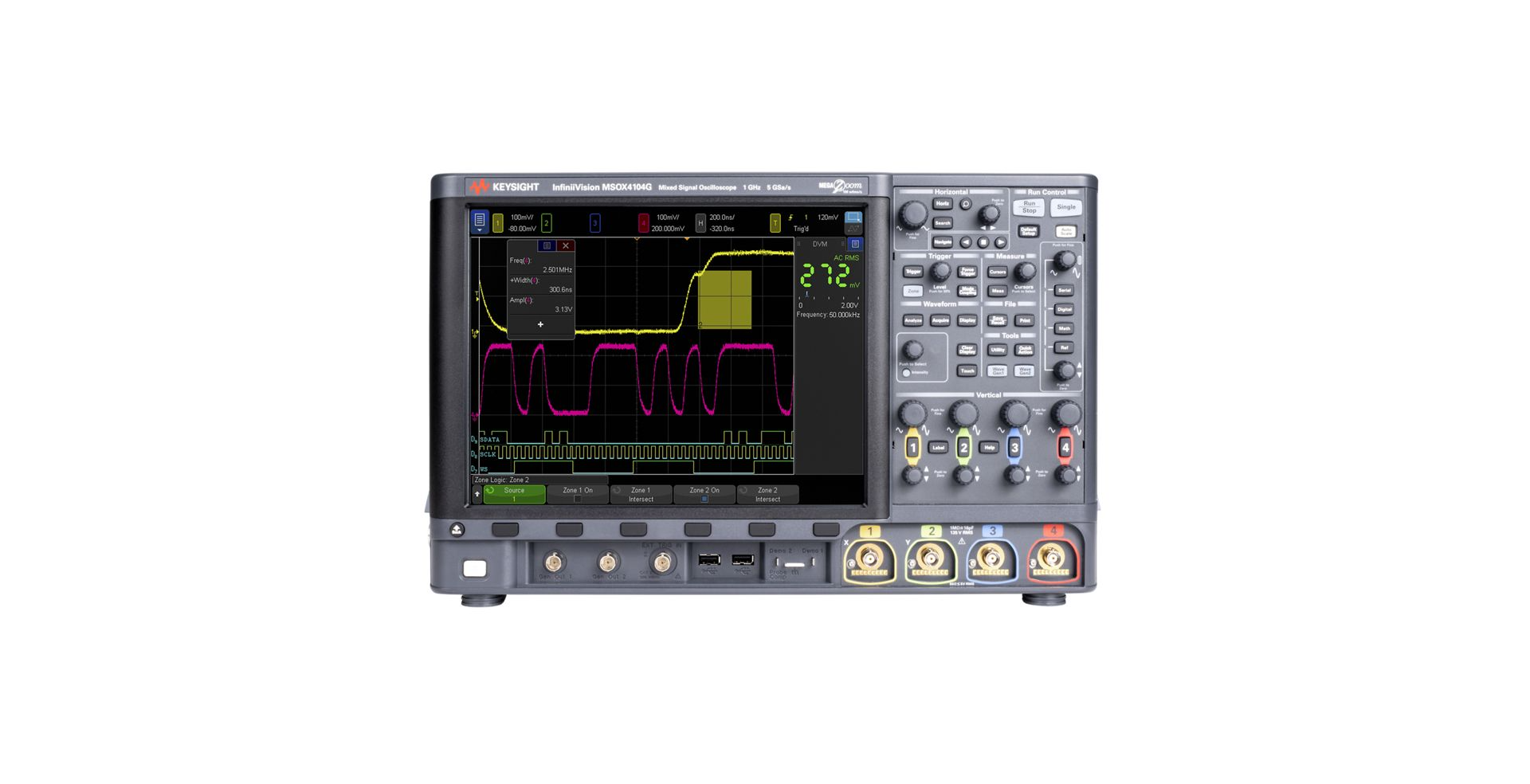 Keysight MSOX4104G 混合信號(hào)數(shù)字示波器