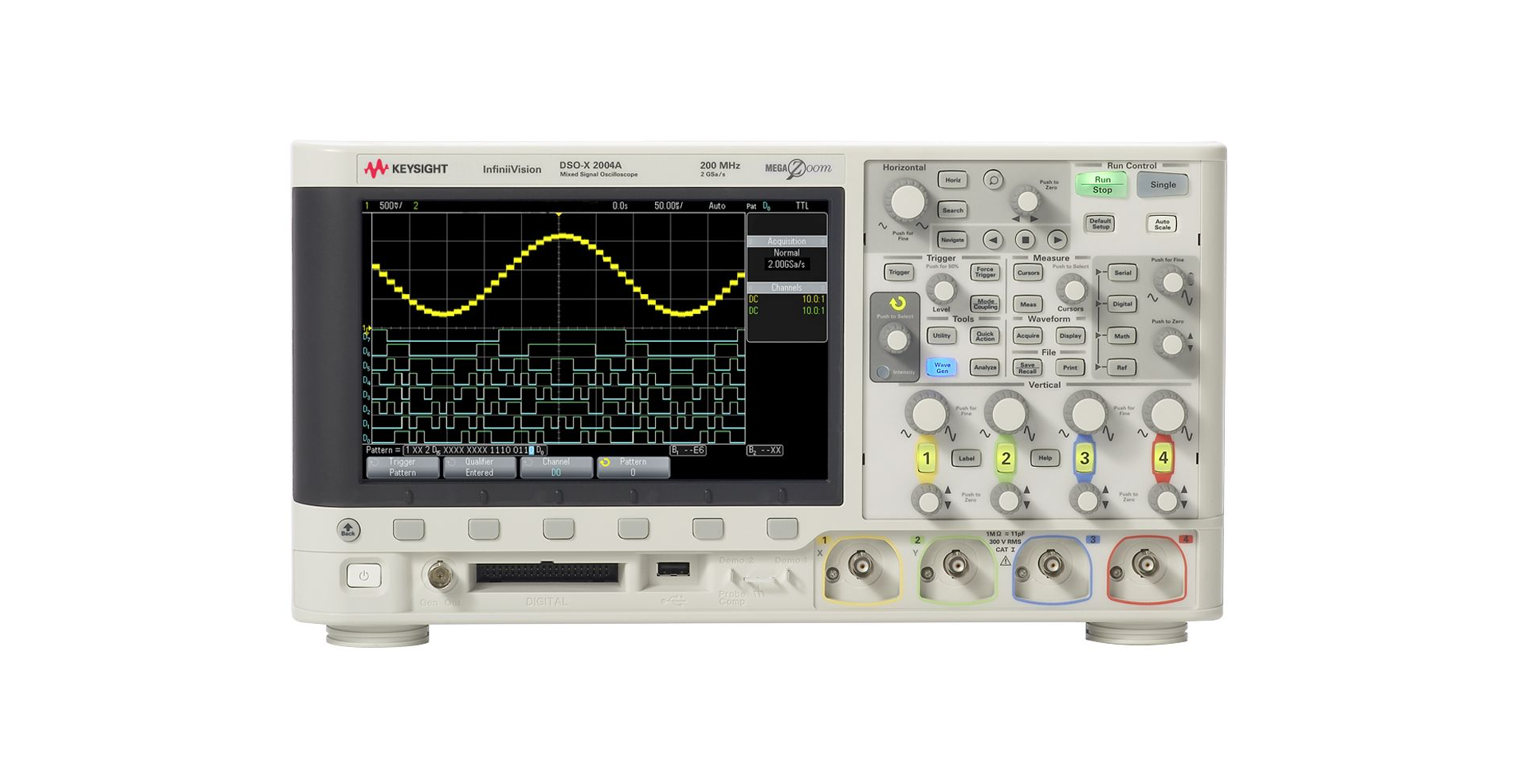 Keysight DSOX2004A 經(jīng)濟(jì)型數(shù)字存儲(chǔ)示波器