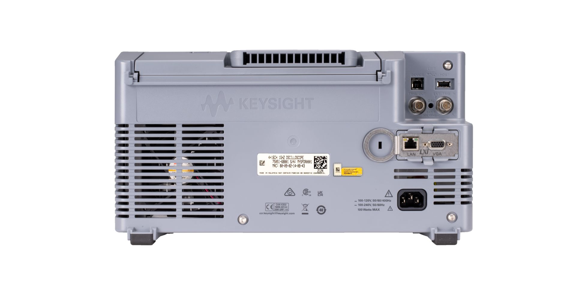 Keysight MSOX3024G 混合信號(hào)數(shù)字示波器