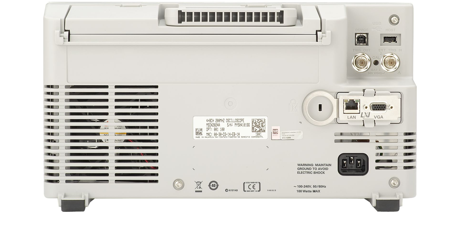 Keysight MSOX2024A 混合信號示波器