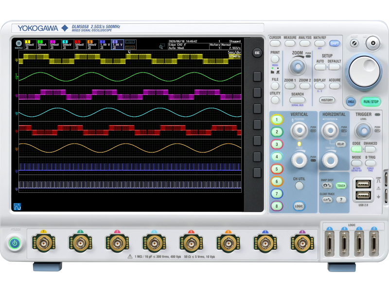 YOKOGAWA DLM5000系列 8通道MSO示波器